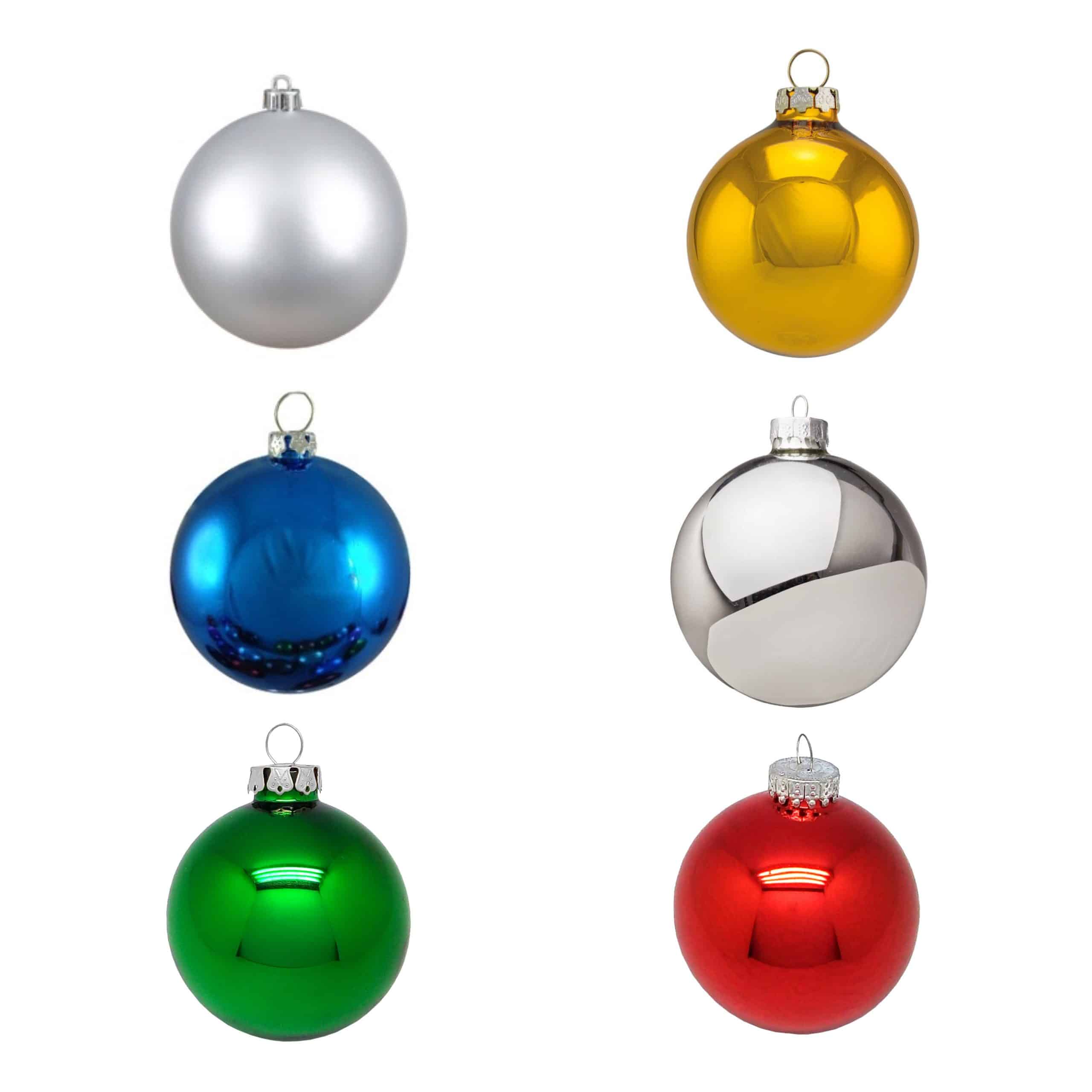 Glass Bulb Ornaments