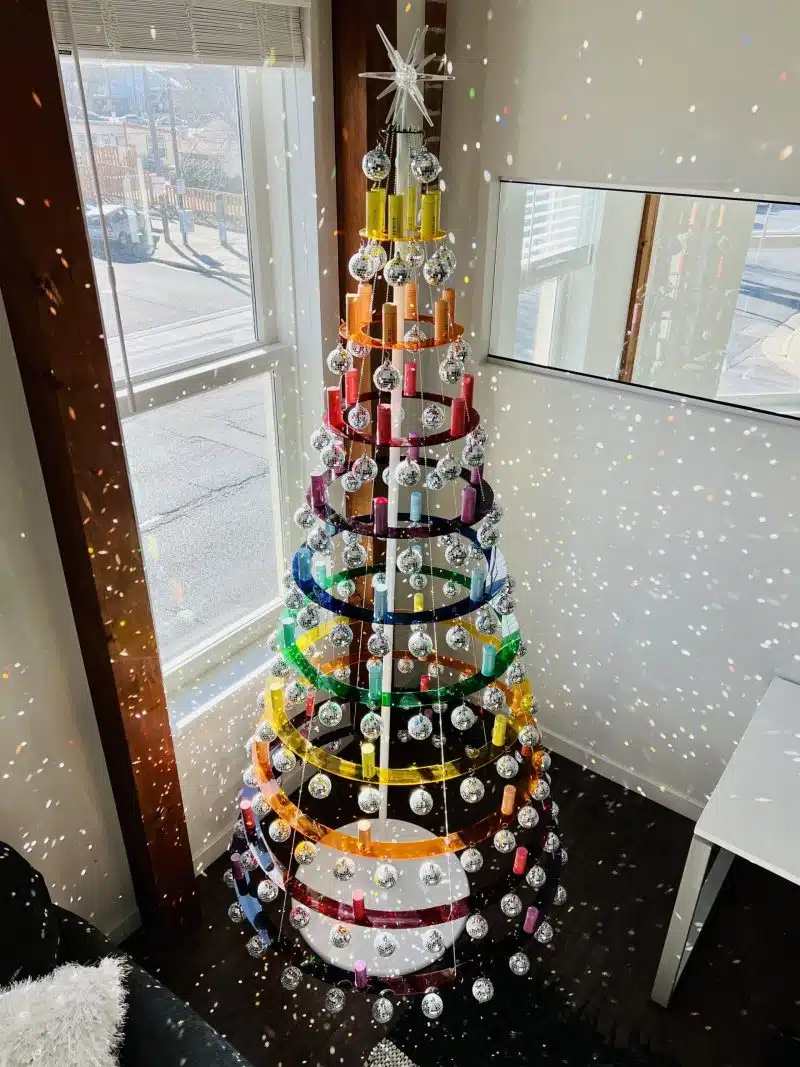 Rainbow Christmas Tree